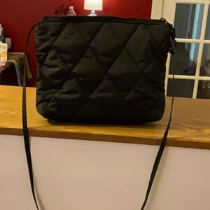 Vera Bradley Black Quilted Crossbody Bag